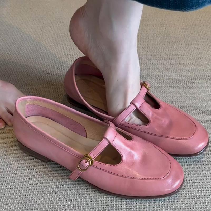 Вариант из овчины! Розовые туфли женские французские с круглым носком, с Т-образной пряжкой, с юбкой, с плоским дном, кожаные туфли Мэри Джейн 35 розовый
Вариант из овчины! Розовые туфли женские французские с круглым носком, с Т-образной пряжкой, с юбкой, с плоским дном, кожаные туфли Мэри Джейн 35 розовый