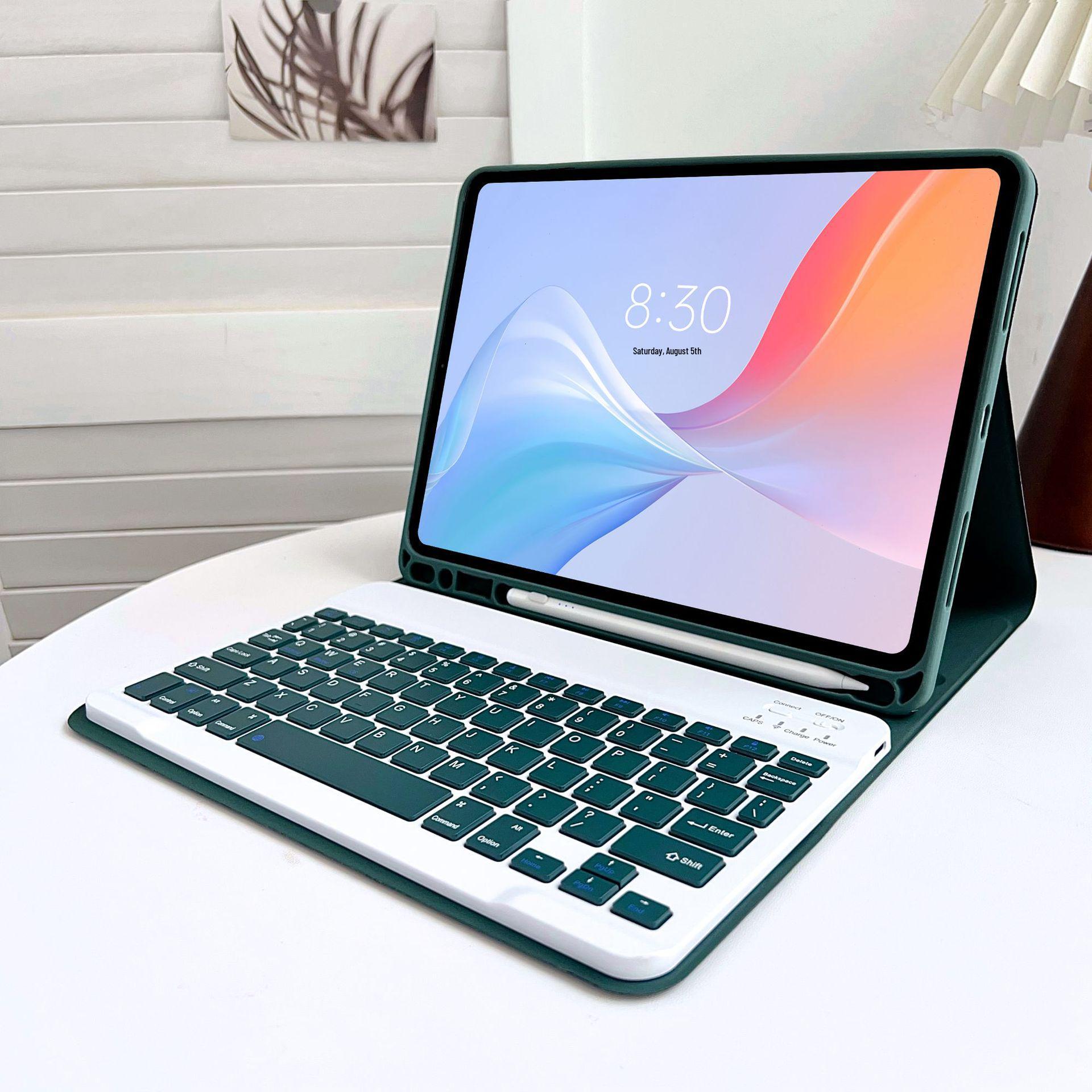 Кожаный чехол-клавиатура Bluetooth для iPad Pro 11/Air 11 - Противоударный, Съемная PU-оболочка For Mini 6/7
Кожаный чехол-клавиатура Bluetooth для iPad Pro 11/Air 11 - Противоударный, Съемная PU-оболочка For Mini 6/7