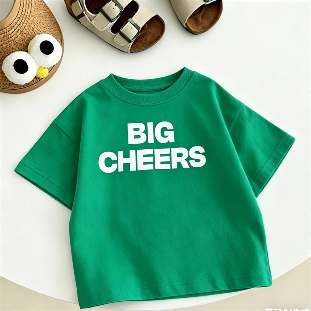 White T Shirt Strawberry Print Tees Round Neck Bottoming Shirt Summer Clothes Toddler New Loose Casual Sports Tees 110
White T Shirt Strawberry Print Tees Round Neck Bottoming Shirt Summer Clothes Toddler New Loose Casual Sports Tees 110