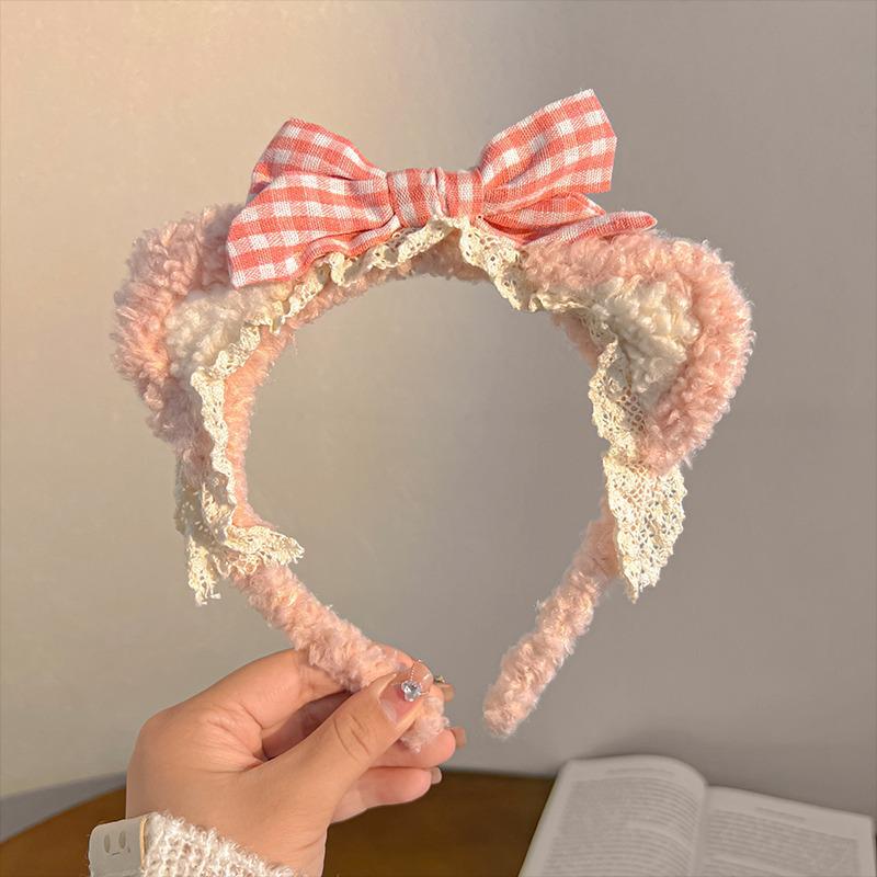 Чарівна пов язка на голову з ведмежими вушками та шпильками-бантиками - плюшевий аксесуар для волосся в стилі лоліта для жінок
Чарівна пов язка на голову з ведмежими вушками та шпильками-бантиками - плюшевий аксесуар для волосся в стилі лоліта для жінок