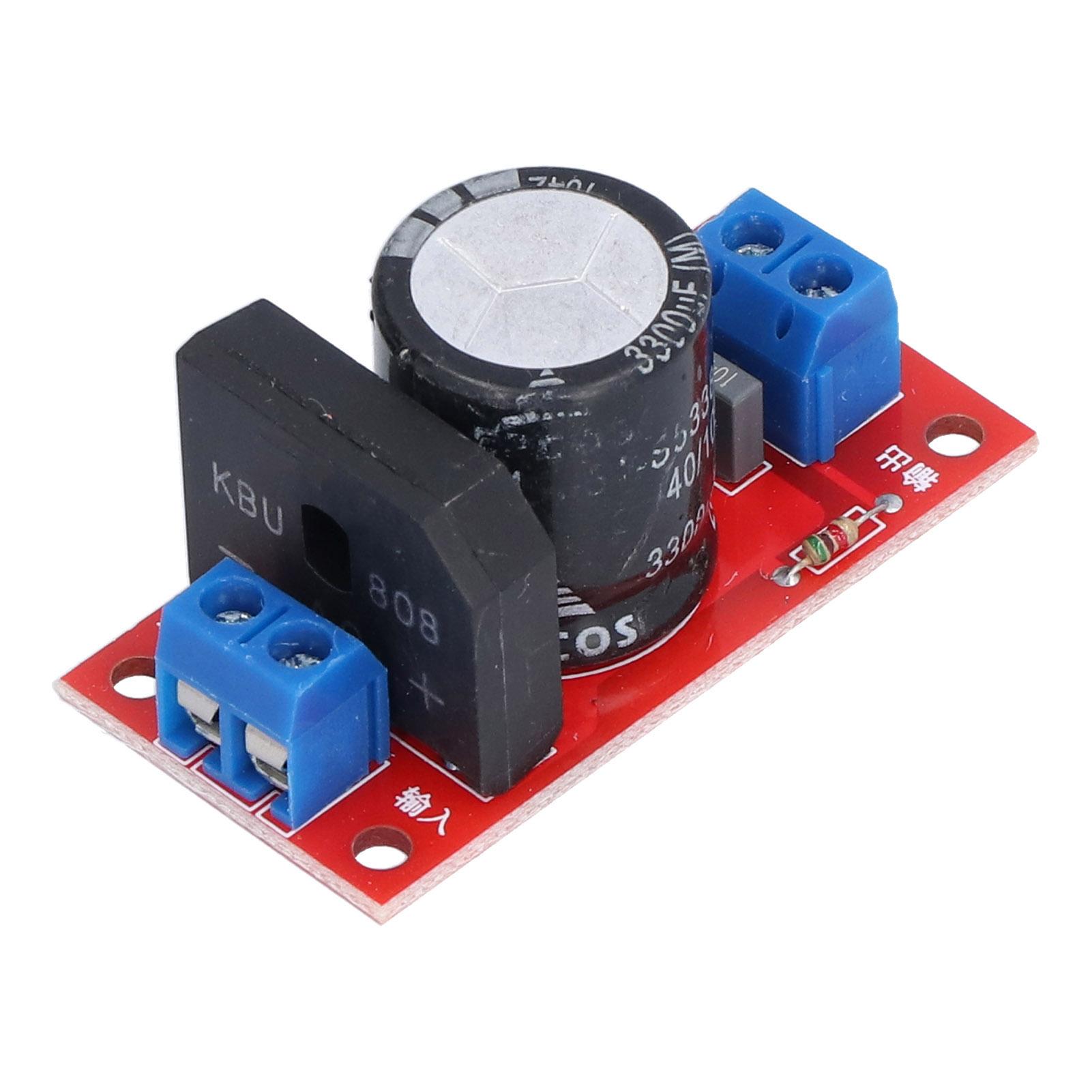 Rectifier Filter Power Board 8A AC to DC Electrical Accessory with Red LED Indicator
Rectifier Filter Power Board 8A AC to DC Electrical Accessory with Red LED Indicator