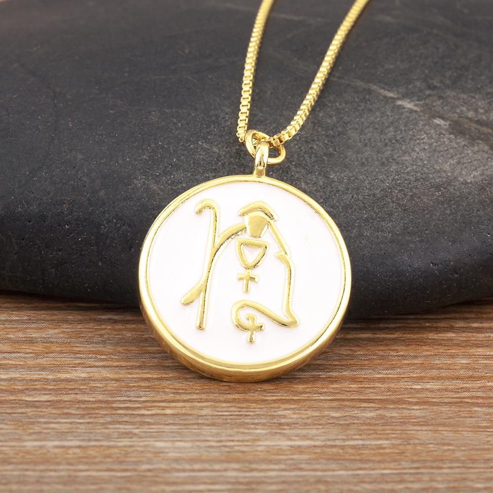 Nidin High Quality Rectangle/Round Shape Religious Style Charm Women s Necklace Chain Fashion Male Pendant Jewelry Accessories
Nidin High Quality Rectangle/Round Shape Religious Style Charm Women s Necklace Chain Fashion Male Pendant Jewelry Accessories