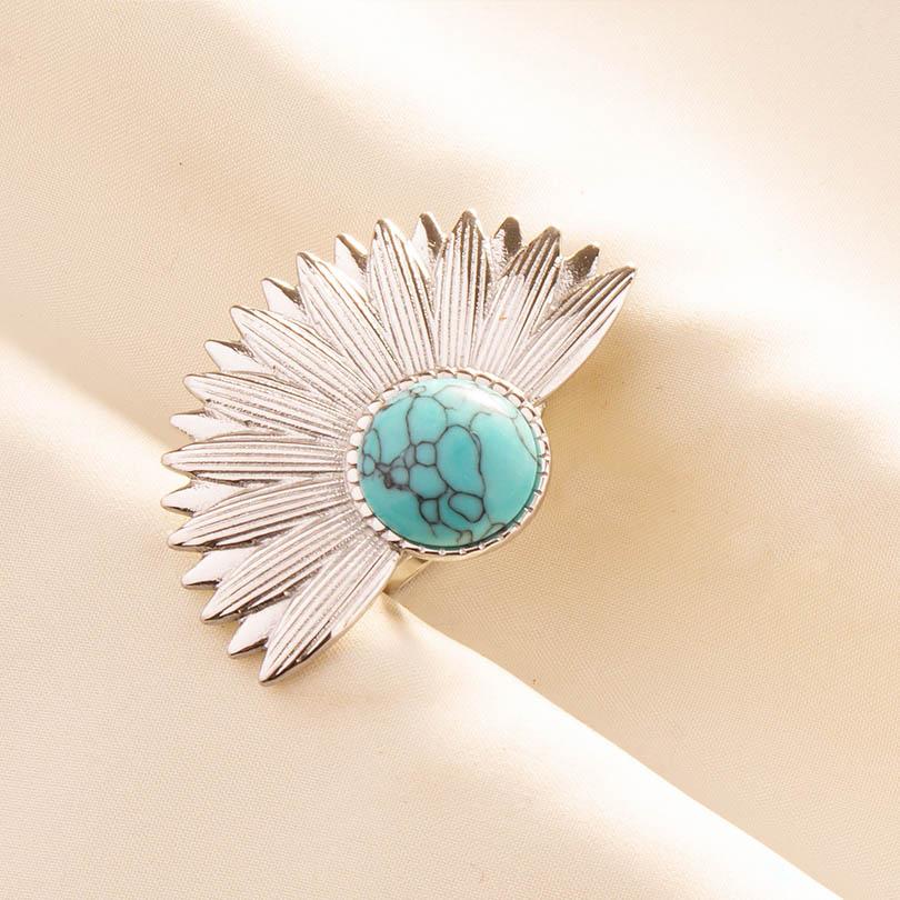 High Quality Half Sunflower Rings For Women Men Accessories Plant Fashion Jewelry Finger Ring Open Adjustable Vintage Turquoise adjustable
High Quality Half Sunflower Rings For Women Men Accessories Plant Fashion Jewelry Finger Ring Open Adjustable Vintage Turquoise adjustable