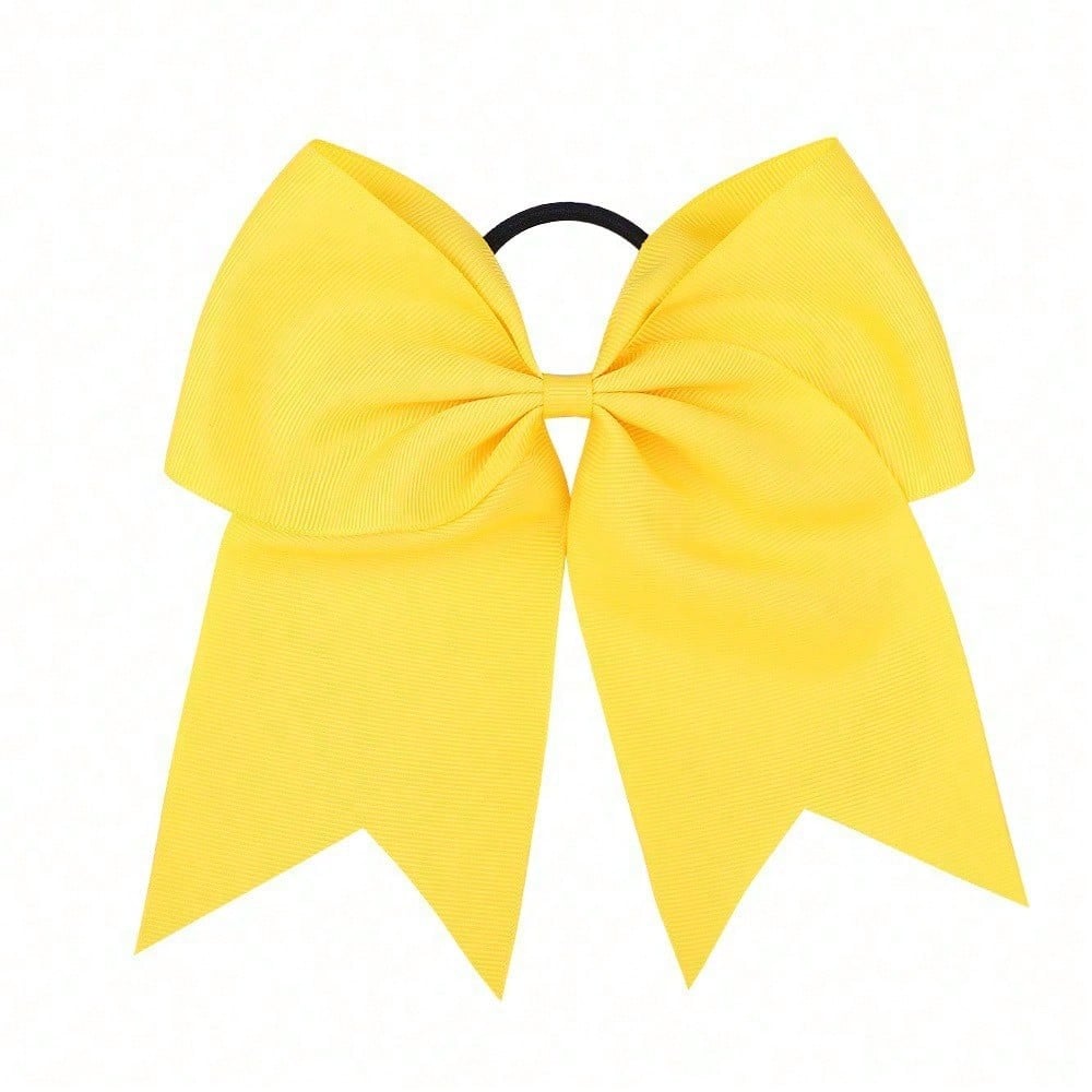 Vibrant Solid Color Hair Bows - Elastic Hair Ties For Women - Hair Accessories With Rope Design, Easy To Use, And Comfortable Wear жовтий
Vibrant Solid Color Hair Bows - Elastic Hair Ties For Women - Hair Accessories With Rope Design, Easy To Use, And Comfortable Wear жовтий
