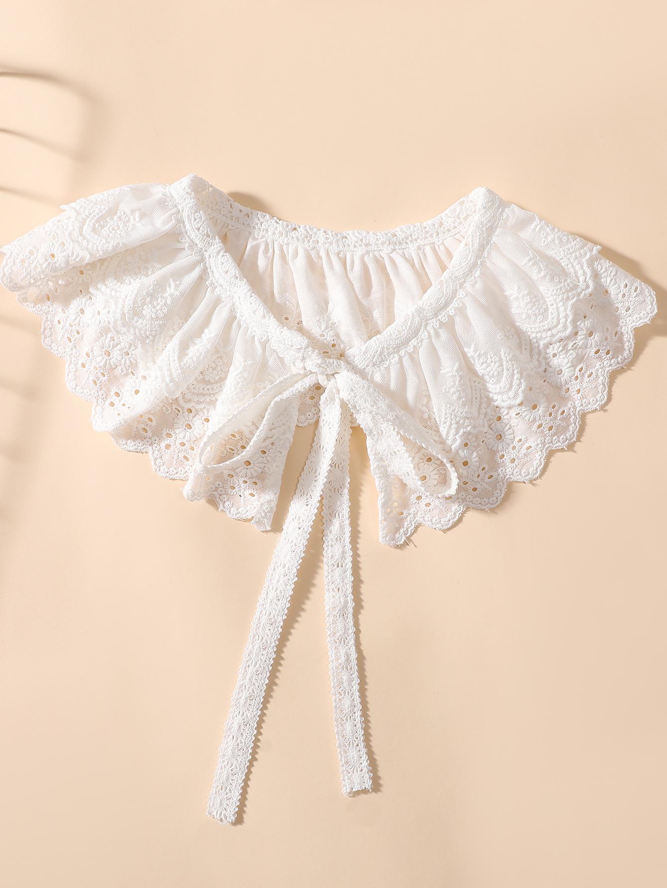 Women s New Shoulder Collar with Fashionable Embroidered Double-layer Lace and Pleated Decorative Shawl Collar
Women s New Shoulder Collar with Fashionable Embroidered Double-layer Lace and Pleated Decorative Shawl Collar
