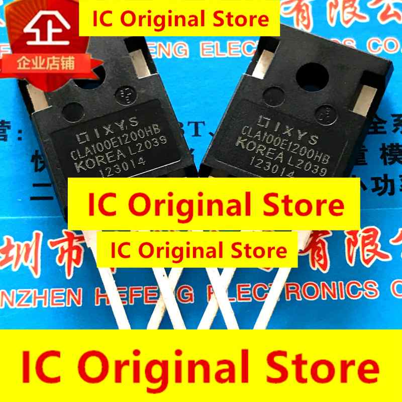5pcs CLA100E1200HB New Original Spot 100A 1200V 100E1200 High Power High Current One-way Thyristor 100E1200HB білий
5pcs CLA100E1200HB New Original Spot 100A 1200V 100E1200 High Power High Current One-way Thyristor 100E1200HB білий