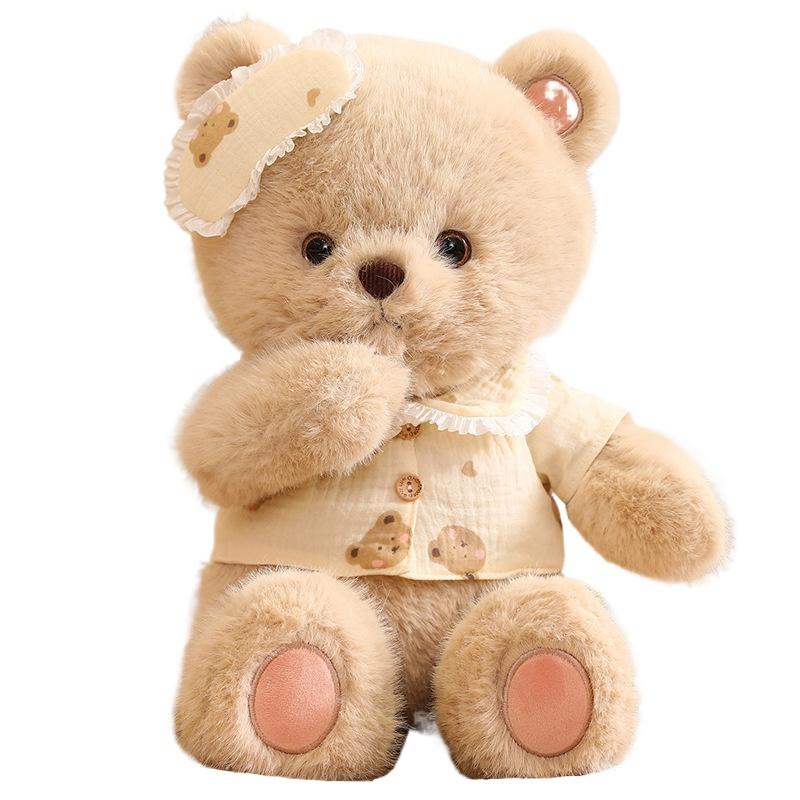 Fluffy Plush White Teddy Brown Bear White Baby Bunny Fox with Bib Dress Cute Yummy Stuffed Animals Cuddly Hug Toys
Fluffy Plush White Teddy Brown Bear White Baby Bunny Fox with Bib Dress Cute Yummy Stuffed Animals Cuddly Hug Toys