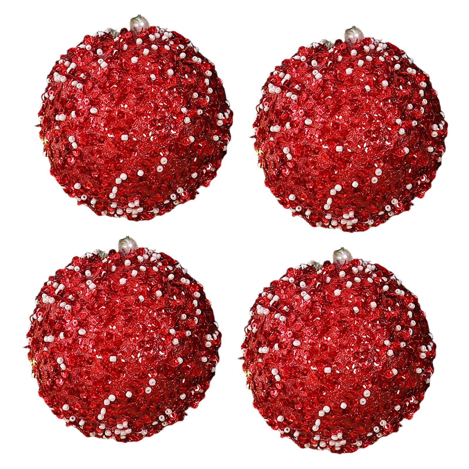 4x Christmas Ball Ornaments Christmas Tree Decorations Tree Ornaments for Indoor Hotel Restaurant Festivals Engagement червоний
4x Christmas Ball Ornaments Christmas Tree Decorations Tree Ornaments for Indoor Hotel Restaurant Festivals Engagement червоний