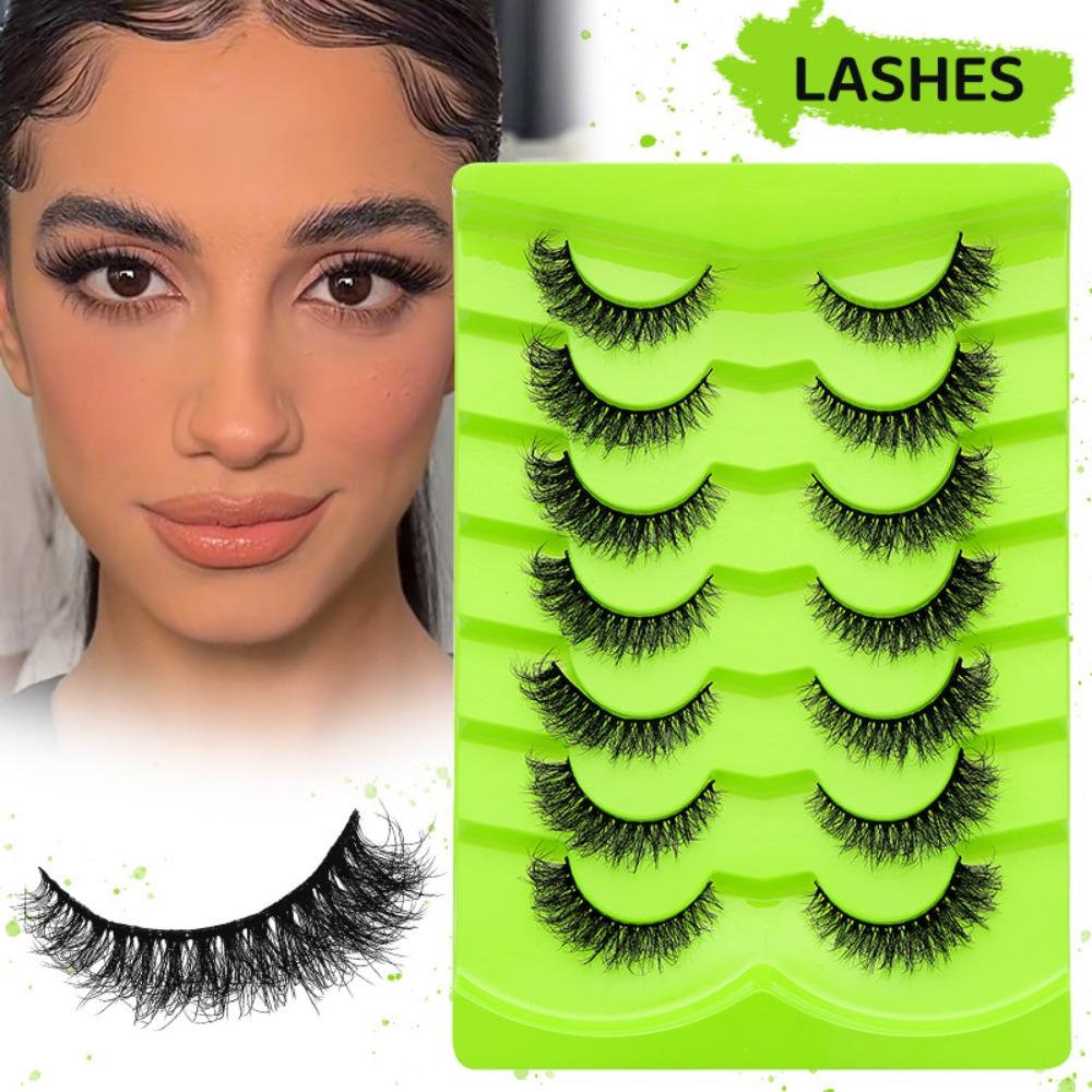 7 pairs Anime Cosplay 3D Natural False Lashes With Jelly Glue Strips Manga Lashes Party Supplies SA02
7 pairs Anime Cosplay 3D Natural False Lashes With Jelly Glue Strips Manga Lashes Party Supplies SA02