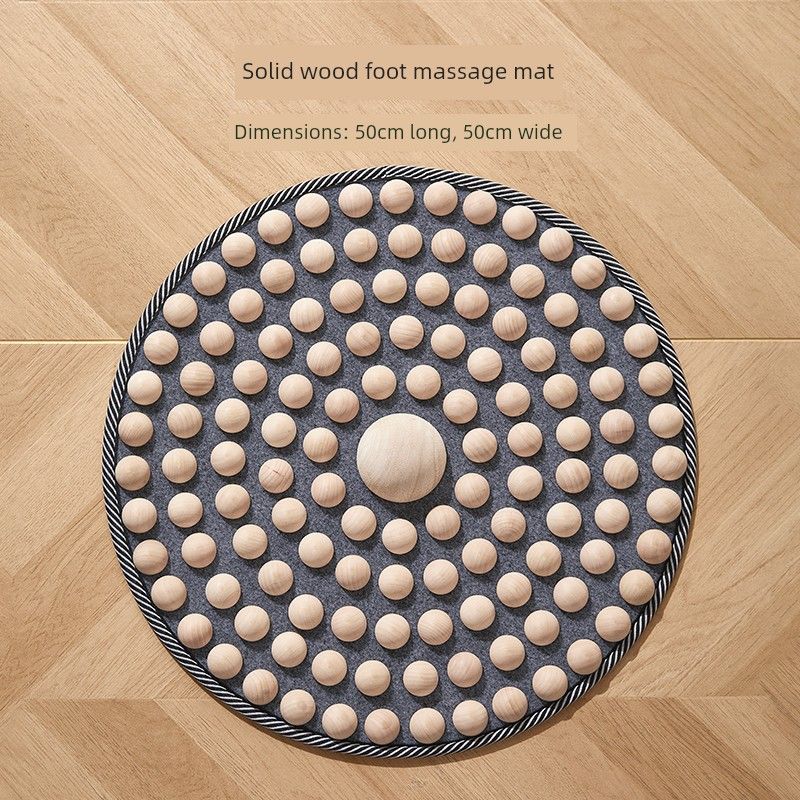 Heart Foot Massage Cushions Solid Wood Health Care Improve Sleeping Acupoint Meridian Abrasion Resistant Shiatsu Sheet For Home Pedicure Non Slip Wooden Foot Massage Mat-50Cm with Ball
Heart Foot Massage Cushions Solid Wood Health Care Improve Sleeping Acupoint Meridian Abrasion Resistant Shiatsu Sheet For Home Pedicure Non Slip Wooden Foot Massage Mat-50Cm with Ball
