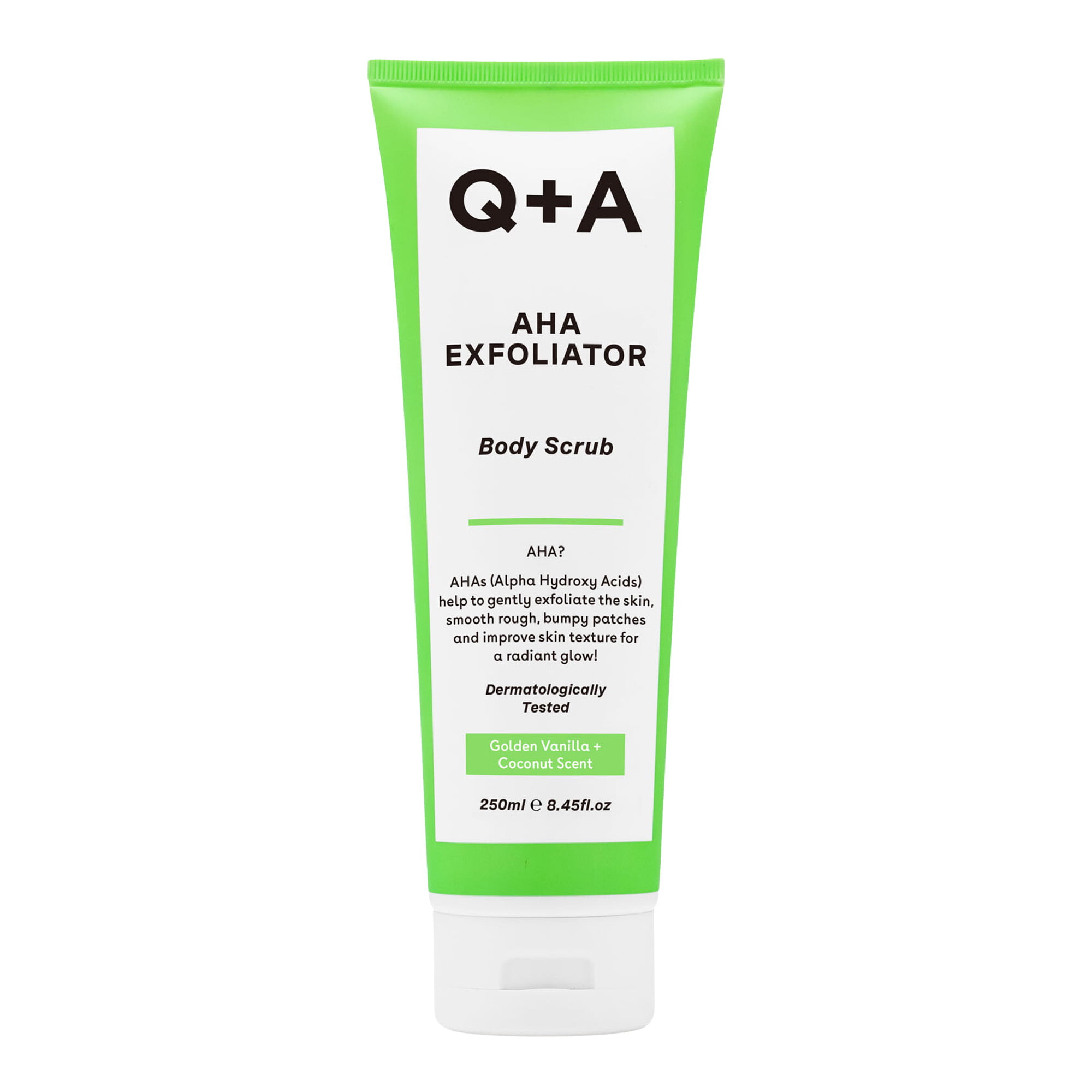 Q+A - AHA Exfoliator Body Scrub - Розгладжуючий скраб для тіла з AHA кислотами, 250 мл
Q+A - AHA Exfoliator Body Scrub - Розгладжуючий скраб для тіла з AHA кислотами, 250 мл