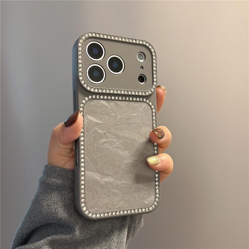 Premium Gray Rhinestone Edge Phone Case for Apple 17 Pro Max, 15, 14 Pro, 13 Pro Max iPhone 14
Premium Gray Rhinestone Edge Phone Case for Apple 17 Pro Max, 15, 14 Pro, 13 Pro Max iPhone 14