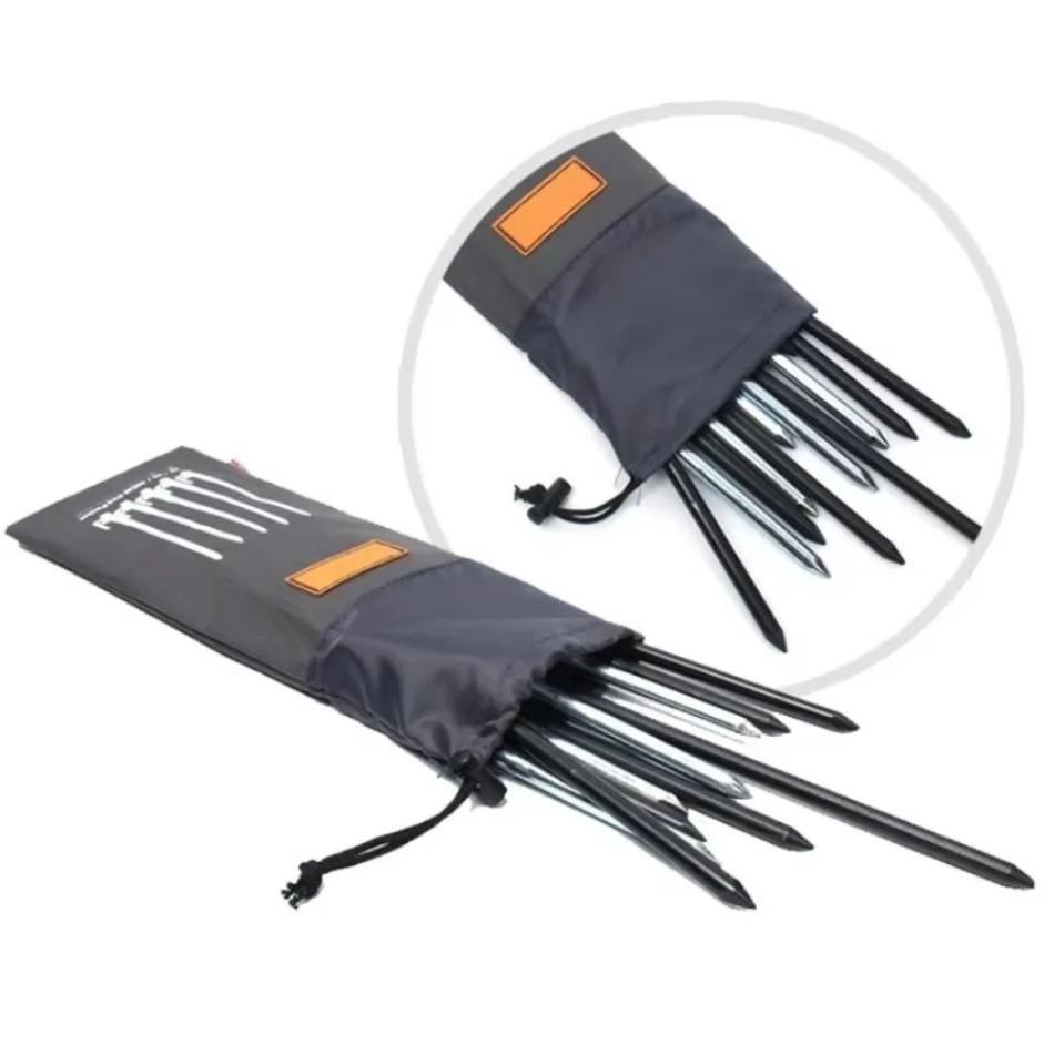 1 Pcs Outdoor Tent Pegs Bag Camping Tent Accessories Hammer Wind Rope Tent Nail Storage Pouch Cover Case Travelling Supplies Only one bag
1 Pcs Outdoor Tent Pegs Bag Camping Tent Accessories Hammer Wind Rope Tent Nail Storage Pouch Cover Case Travelling Supplies Only one bag