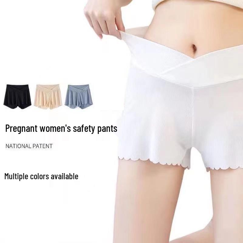 Maternity Low-Waist Ice Silk Summer Safety Leggings with Loose, Belly-Covering Fit 2XL (145-165 jin)
Maternity Low-Waist Ice Silk Summer Safety Leggings with Loose, Belly-Covering Fit 2XL (145-165 jin)