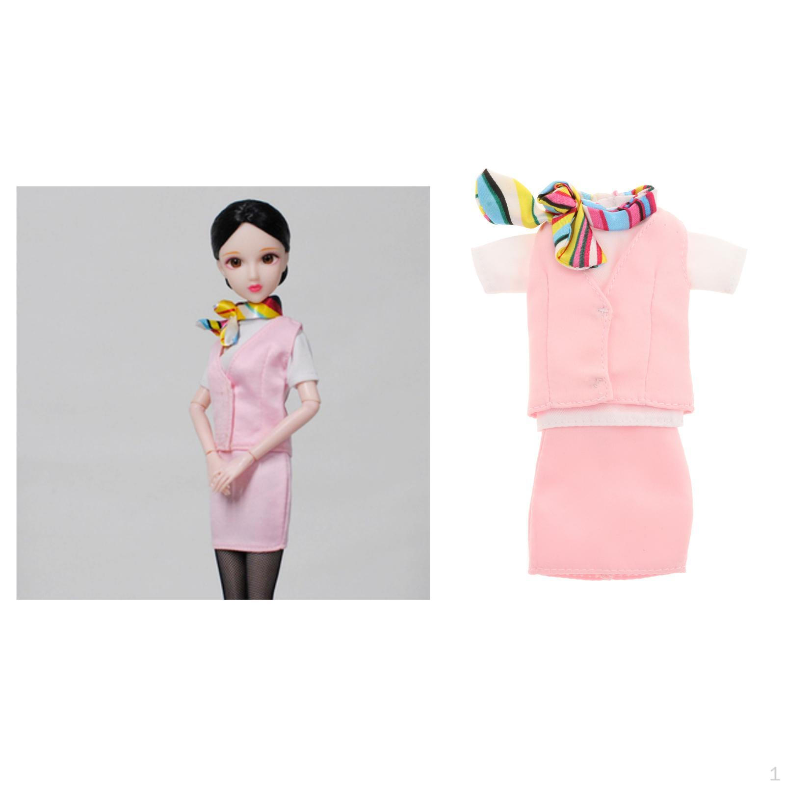 1/6 Clothes Handmade Stewardess Suit for 30cm/12inch Party Casual Wear Dolls Accessories рожевий
1/6 Clothes Handmade Stewardess Suit for 30cm/12inch Party Casual Wear Dolls Accessories рожевий