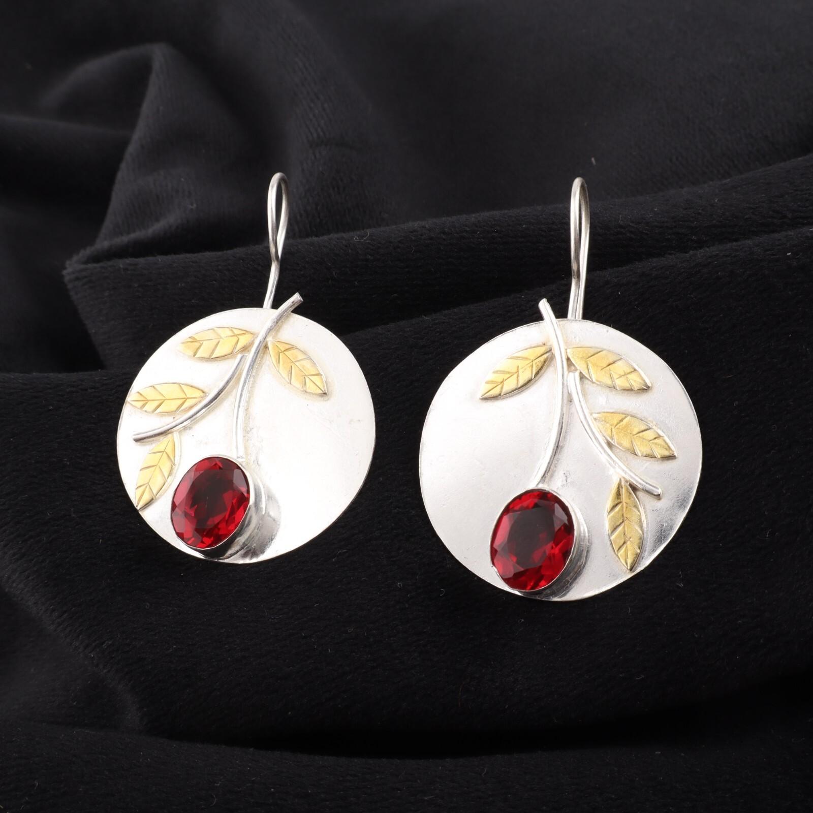 Pink Rubellite Gemstone 925 Sterling Silver Jewelry Handcrafted Earrings 1.73 EE-176-3
Pink Rubellite Gemstone 925 Sterling Silver Jewelry Handcrafted Earrings 1.73 EE-176-3