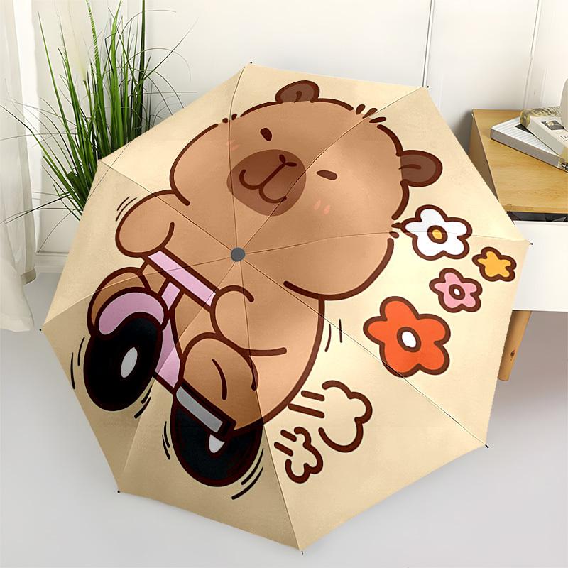 Cute Capybara Automatic Folding Umbrella Compact 8 rib Design,Unique Style,Suitable for Everyday Outdoor Use,Perfect Gift for Friends a
Cute Capybara Automatic Folding Umbrella Compact 8 rib Design,Unique Style,Suitable for Everyday Outdoor Use,Perfect Gift for Friends a
