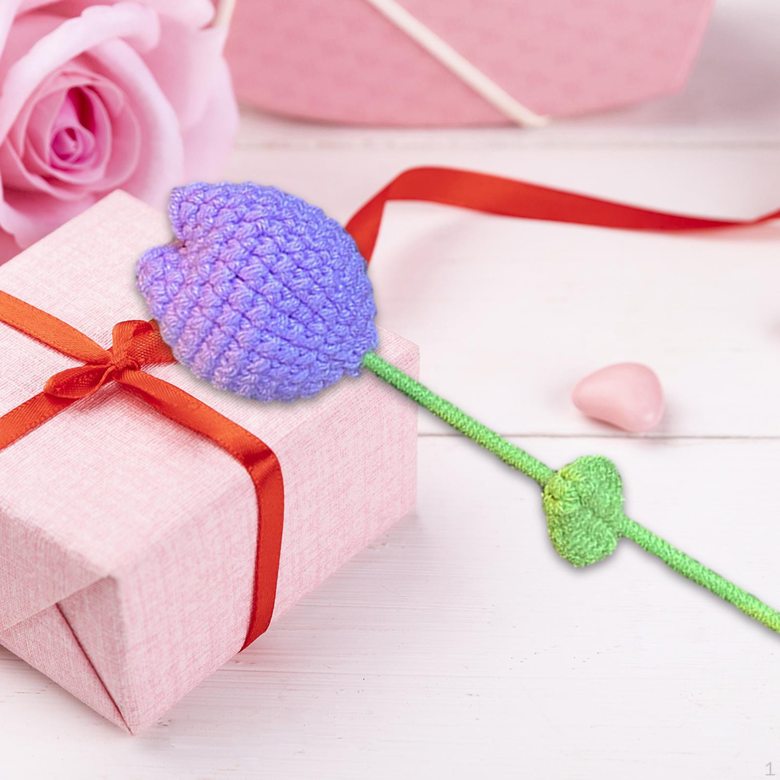 Completed Crochet Flower Tulip Eternal Blessing Handmade Knitted Wedding Gift Фіолетовий
Completed Crochet Flower Tulip Eternal Blessing Handmade Knitted Wedding Gift Фіолетовий