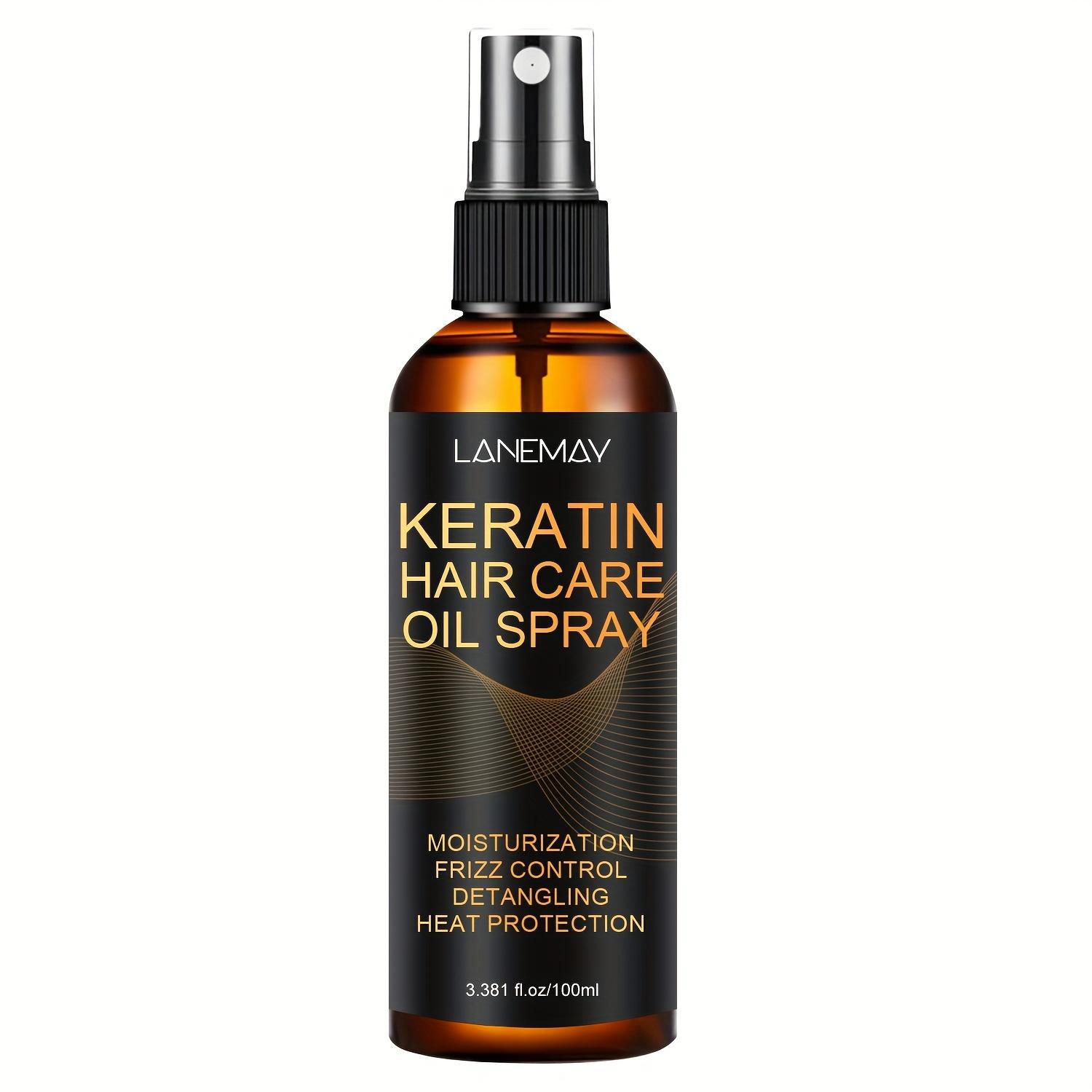 Keratin Hair Care Oil Spray - Deeply Moisturize and Soft Hair, Dry & Damaged Hair,Enhance Hair Shine and Frizz Control
Keratin Hair Care Oil Spray - Deeply Moisturize and Soft Hair, Dry & Damaged Hair,Enhance Hair Shine and Frizz Control
