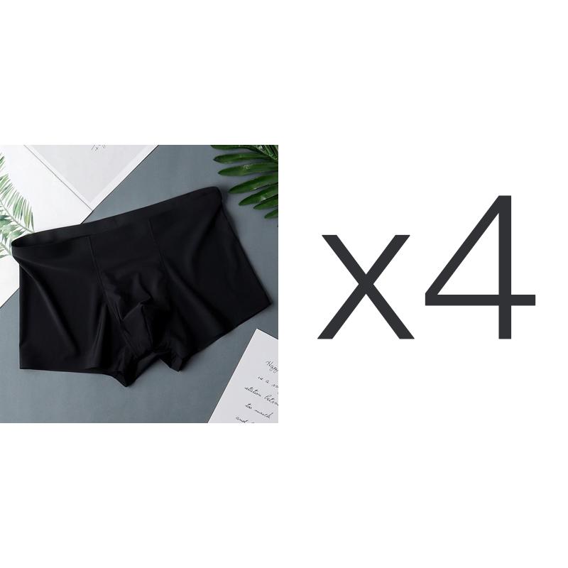 4 шт. мужские бесшовные боксеры из ледяного шелка, сексуальные, нижнее белье, мужские дышащие, ультратонкие, U-образные, трусы 3XL
4 шт. мужские бесшовные боксеры из ледяного шелка, сексуальные, нижнее белье, мужские дышащие, ультратонкие, U-образные, трусы 3XL