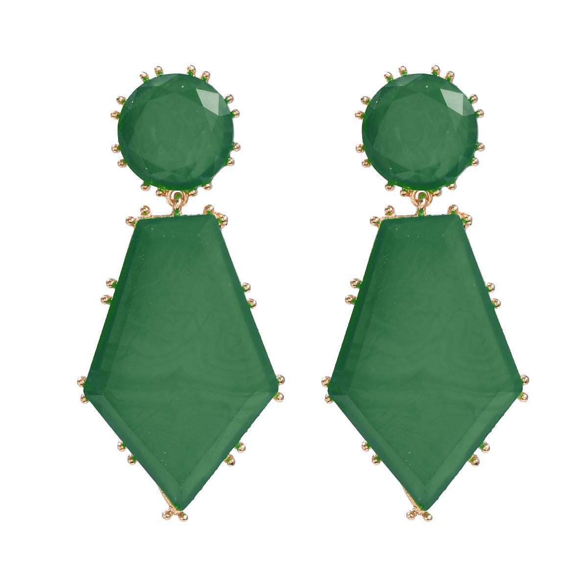 Серьги из ацетатного листа: Европейский и американский стиль, круглые и шестиугольные серьги в стиле бохо для женщин зелёный
Серьги из ацетатного листа: Европейский и американский стиль, круглые и шестиугольные серьги в стиле бохо для женщин зелёный