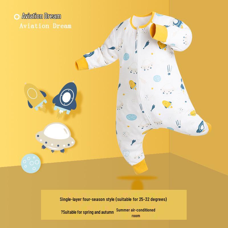 IDBABY Бавовняний спальний мішок для немовлят з розділеними ніжками – Всесезонний дизайн проти здригання та проти перекидання для весни та осені. S (Recommended Height Up to 80CM)
IDBABY Бавовняний спальний мішок для немовлят з розділеними ніжками – Всесезонний дизайн проти здригання та проти перекидання для весни та осені. S (Recommended Height Up to 80CM)