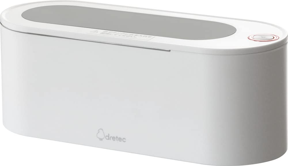 Dretec Ultrasonic Cleaner Sonic Slim White UC-505WT
Dretec Ultrasonic Cleaner Sonic Slim White UC-505WT