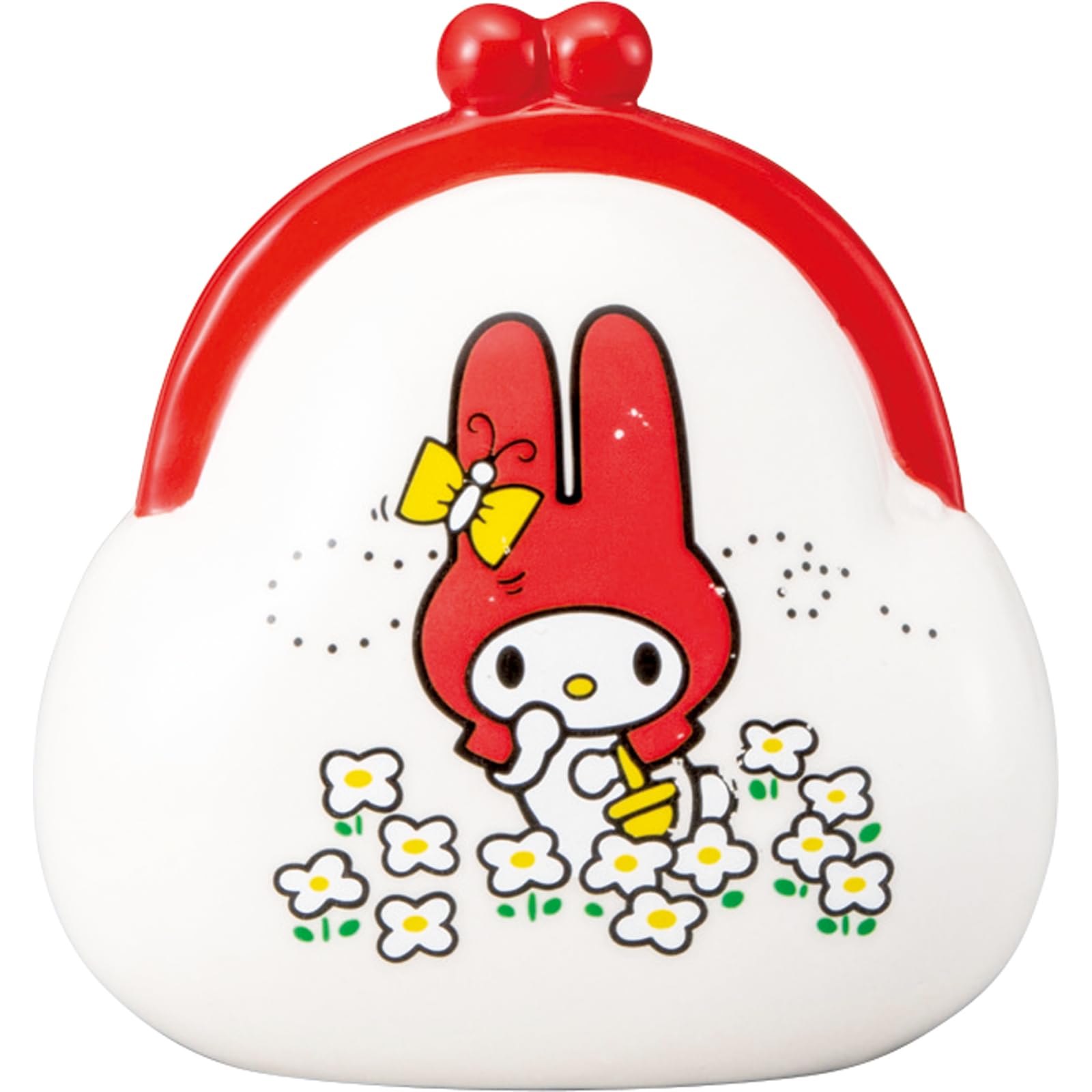Sanrio My Melody Coin Bank, Purse-Style, Approx. 11 x 6 cm, Character Stationery, My Melody Goods, White, san4563-2
Sanrio My Melody Coin Bank, Purse-Style, Approx. 11 x 6 cm, Character Stationery, My Melody Goods, White, san4563-2
