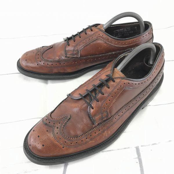 USED/80s-90s Vintage USA Crown Imperial leather wingtip 27.0 brown
USED/80s-90s Vintage USA Crown Imperial leather wingtip 27.0 brown