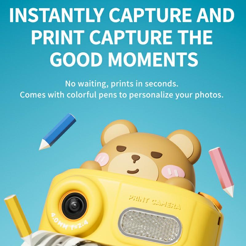 KOOOL K64 Children HD Dual Lenses Instant Camera for Photography and Video Recording Carrot
KOOOL K64 Children HD Dual Lenses Instant Camera for Photography and Video Recording Carrot