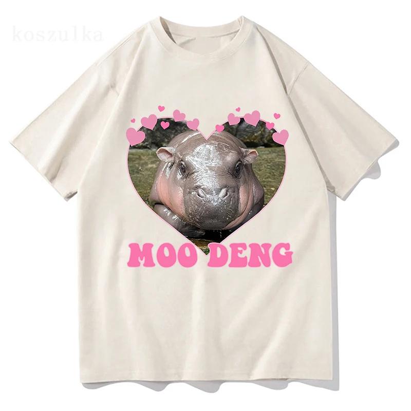 Футболка Moo Deng Hippo, хлопковая летняя женская футболка с коротким рукавом, повседневная футболка с мультяшным принтом и принтом, с круглым вырезом L
Футболка Moo Deng Hippo, хлопковая летняя женская футболка с коротким рукавом, повседневная футболка с мультяшным принтом и принтом, с круглым вырезом L