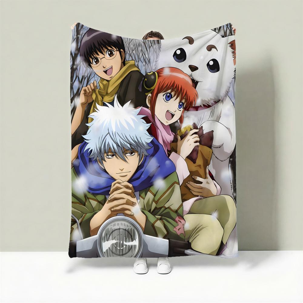 Anime G-Gintama Throw Lightweight 240g Flannel Blanket Soft Skin-friendly for Summer Cooling 75cmx90cm
Anime G-Gintama Throw Lightweight 240g Flannel Blanket Soft Skin-friendly for Summer Cooling 75cmx90cm