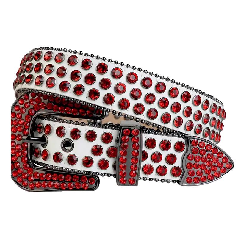 Women s Rhinestone Inlaid Belt: Versatile European & American Style Waistband for Jeans 100cm
Women s Rhinestone Inlaid Belt: Versatile European & American Style Waistband for Jeans 100cm