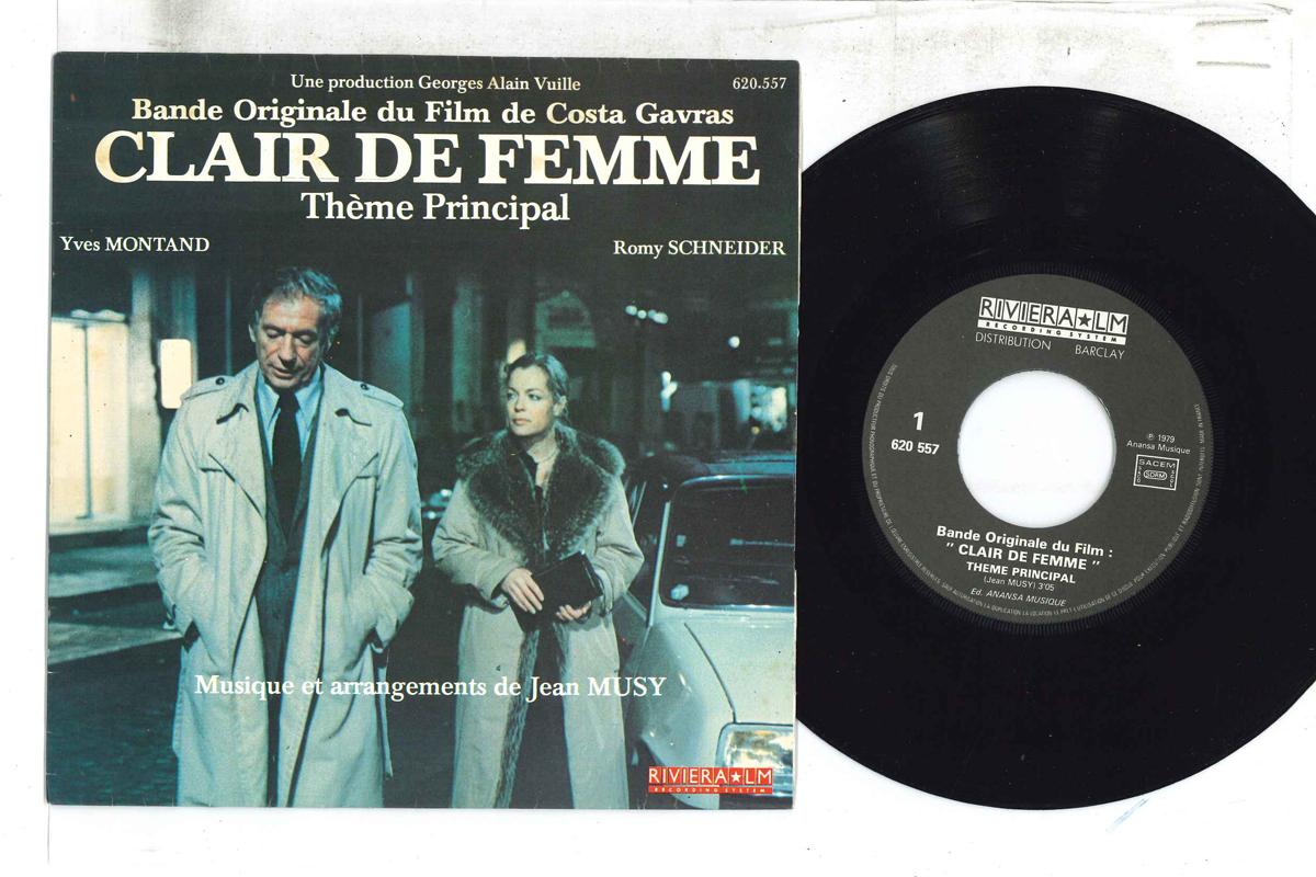 7inch Record JEAN MUSY - Clair De Femme 620557 RIVIERA LM 1979 France Soundtracks & Musicals Used
7inch Record JEAN MUSY - Clair De Femme 620557 RIVIERA LM 1979 France Soundtracks & Musicals Used