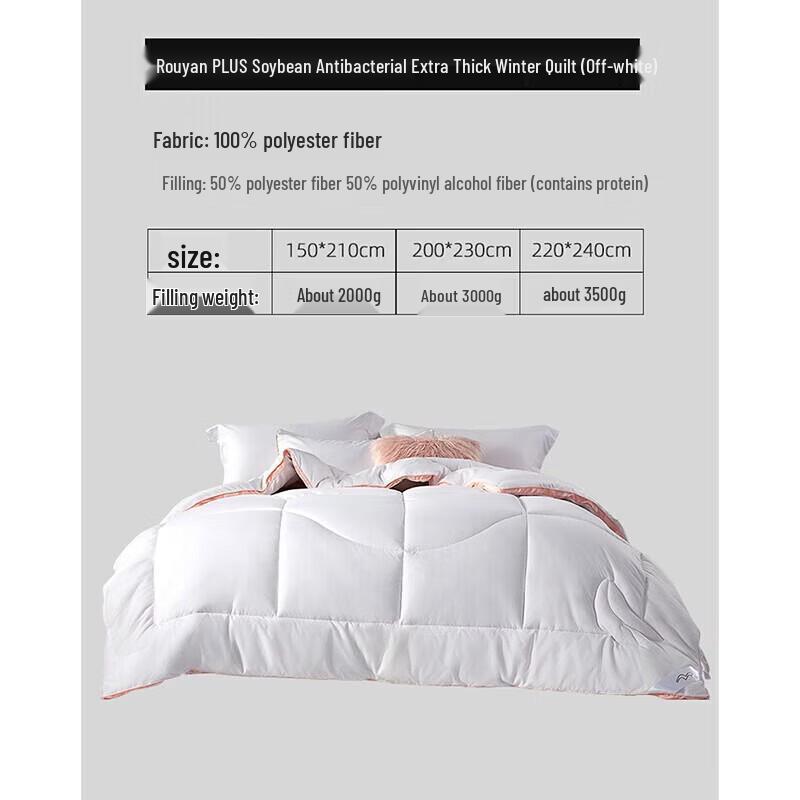 Mercury Home Textiles Soybean Fiber Winter Comforter
Mercury Home Textiles Soybean Fiber Winter Comforter