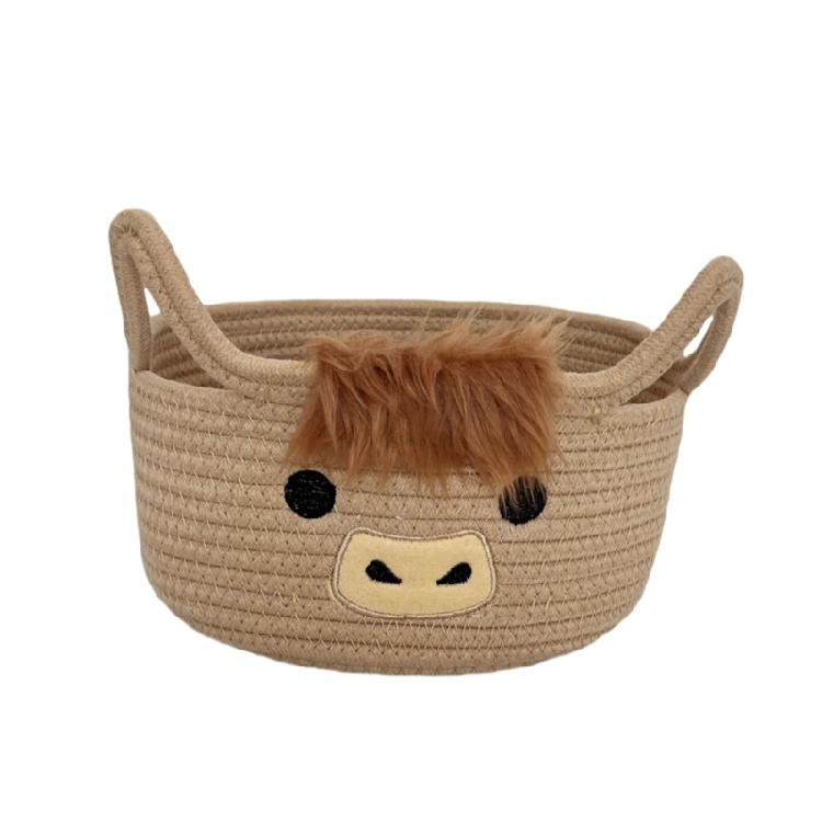 Bright Cartoon Cow Storage Basket Sturdy Storage Container For Keeping Keys Toy And Mess Organized 22x12cm хакі
Bright Cartoon Cow Storage Basket Sturdy Storage Container For Keeping Keys Toy And Mess Organized 22x12cm хакі