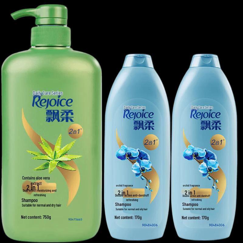 Rejoice Dual-Effect Anti-Dandruff & Smooth Shampoo with Aloe
Rejoice Dual-Effect Anti-Dandruff & Smooth Shampoo with Aloe