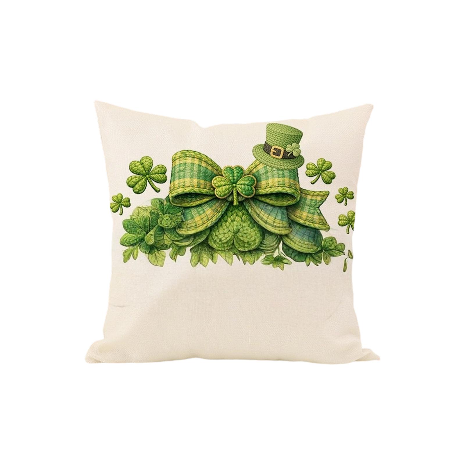 Saint Patrick s Day Printed Pillow Cover Customized Cross-border New Home Fabric Sofa Living Room Cushion Pillowcase One Size
Saint Patrick s Day Printed Pillow Cover Customized Cross-border New Home Fabric Sofa Living Room Cushion Pillowcase One Size