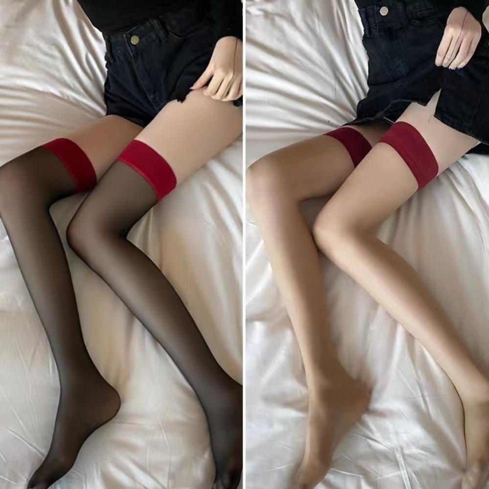 4Pairs Transparent Thigh High Stockings Patchwork Long Socks Underwear Above Knee High Socks Party
4Pairs Transparent Thigh High Stockings Patchwork Long Socks Underwear Above Knee High Socks Party