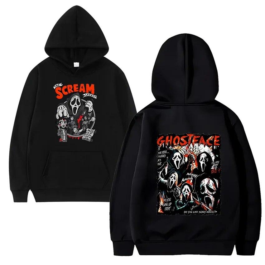 Scream VI Ghostface унисекс женская винтажная толстовка Moletom с мультяшным принтом уличная мода с длинными рукавами унисекс толстовка с капюшоном L
Scream VI Ghostface унисекс женская винтажная толстовка Moletom с мультяшным принтом уличная мода с длинными рукавами унисекс толстовка с капюшоном L