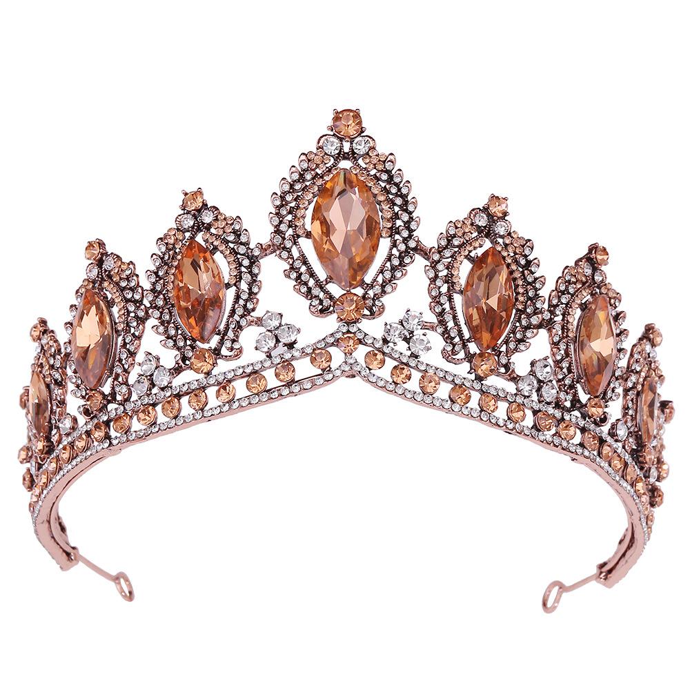 Свадебная корона в стиле барокко тиара бриллиант маркиза кристалл ретро золотая корона
Свадебная корона в стиле барокко тиара бриллиант маркиза кристалл ретро золотая корона