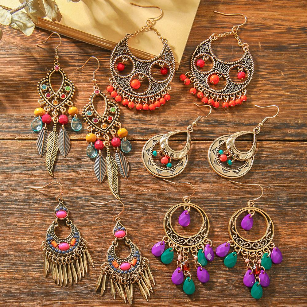 12 пар винтажных серег в стиле бохо для женщин, для отпуска, в придворном стиле, ручной работы, с кисточками, подвески для повседневной носки, для работы, для вечеринок, украшения, подарок, универсальные
12 пар винтажных серег в стиле бохо для женщин, для отпуска, в придворном стиле, ручной работы, с кисточками, подвески для повседневной носки, для работы, для вечеринок, украшения, подарок, универсальные