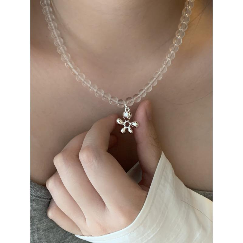 Ожерелье с цветами из стерлингового серебра S925, особый интересный дизайн, индивидуальность, высокое чувство 925
Ожерелье с цветами из стерлингового серебра S925, особый интересный дизайн, индивидуальность, высокое чувство 925