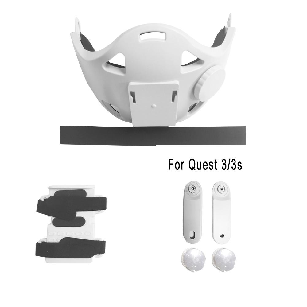 Аксессуары VR Регулируемый удобный ремешок на голову для Meta Quest 2/3/3s Замена с держателем батареи Рождественский подарок
Аксессуары VR Регулируемый удобный ремешок на голову для Meta Quest 2/3/3s Замена с держателем батареи Рождественский подарок