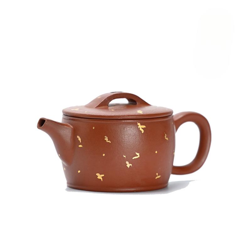 200ml Luxury Yixing Purple Clay Teapots Handmade Gold Drawing Large Caliber Pot Raw Ore Dahongpao Mud Kettle Zisha Tea Set Craft
200ml Luxury Yixing Purple Clay Teapots Handmade Gold Drawing Large Caliber Pot Raw Ore Dahongpao Mud Kettle Zisha Tea Set Craft