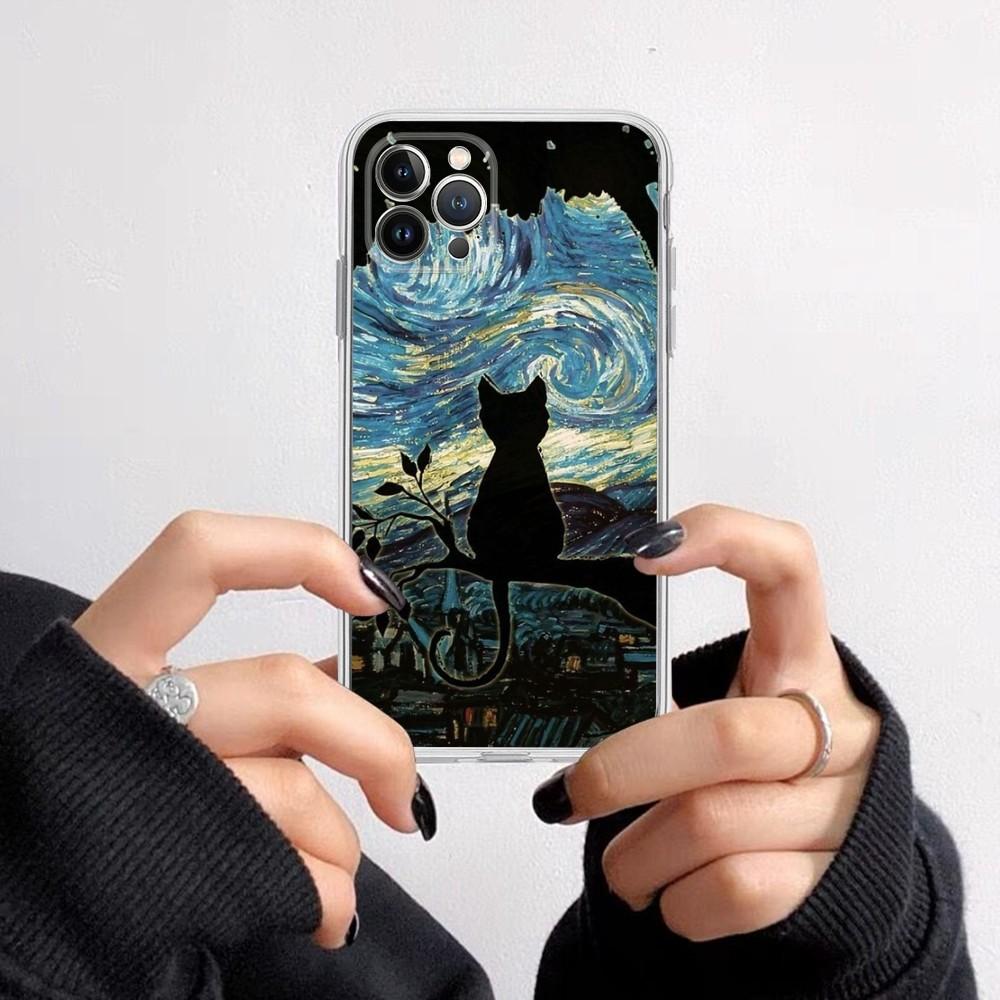 Cartoon Animal Black Cat Oil Painting Phone Case for iPhone 16 15 8 7 6 6S Plus X SE XR XS 14 11 12 13 Mini Pro Max Mobile Case iPhone 16 pro
Cartoon Animal Black Cat Oil Painting Phone Case for iPhone 16 15 8 7 6 6S Plus X SE XR XS 14 11 12 13 Mini Pro Max Mobile Case iPhone 16 pro