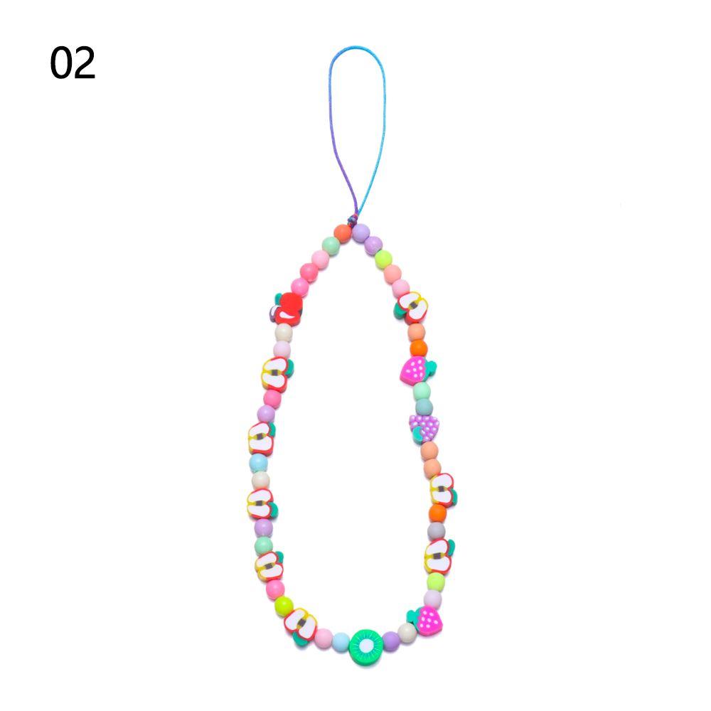 Acrylic Pearl Bohemia Pearl Rope Mobile Phone Chain Phone Case Hanging Cord Soft Clay Phone Lanyard 2
Acrylic Pearl Bohemia Pearl Rope Mobile Phone Chain Phone Case Hanging Cord Soft Clay Phone Lanyard 2