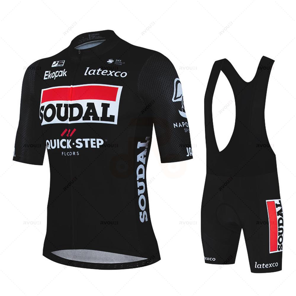 Soudal Quick Step Team Cycling Jersey Set Summer Bicycle Breathable Men s MTB Bike Clothing Maillot Ropa Ciclismo Uniform Suit 4XL
Soudal Quick Step Team Cycling Jersey Set Summer Bicycle Breathable Men s MTB Bike Clothing Maillot Ropa Ciclismo Uniform Suit 4XL