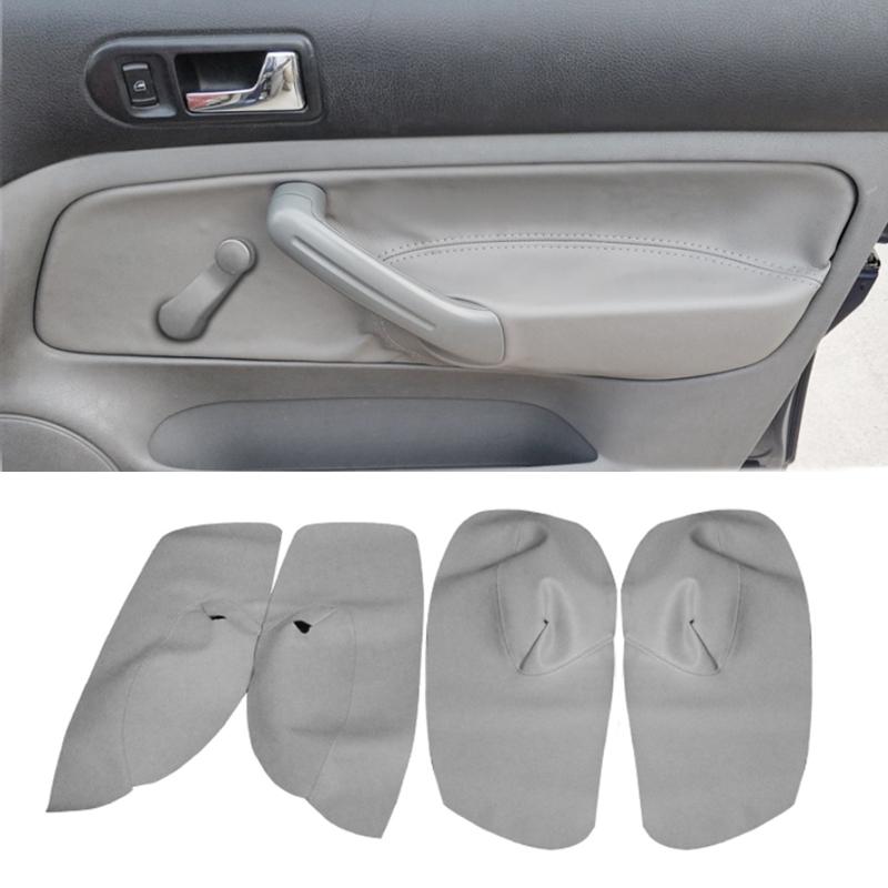 4X кожаный дверной подлокотник из микрофибры для VW Golf 4 MK4 Jetta Bora 99-05, чехол с ручным управлением для оконной двери, подлокотника, панель
4X кожаный дверной подлокотник из микрофибры для VW Golf 4 MK4 Jetta Bora 99-05, чехол с ручным управлением для оконной двери, подлокотника, панель