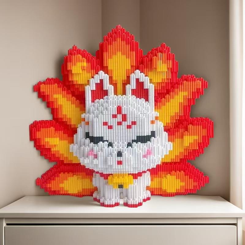 8347 Деталей Будівельні Блоки Дев ятихвостий Лис - Навчальні Іграшки Своїми Руками Барвистий Дизайн Підходить для Молоді Задоволення Ручна Збірка
8347 Деталей Будівельні Блоки Дев ятихвостий Лис - Навчальні Іграшки Своїми Руками Барвистий Дизайн Підходить для Молоді Задоволення Ручна Збірка